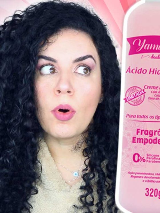 Resenha Yamasterol Ácido Hialurônico: hidrata, preenche, dá brilho e devolve a elasticidade aos fios?