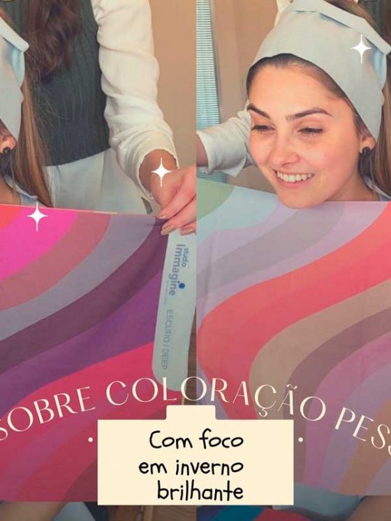 Tudo sobre coloração pessoal com foco em inverno brilhante, com Amanda Valoto