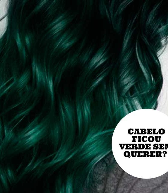 Cabelo ficou verde depois de usar matizador ou tonalizante? 3 possíveis causas.