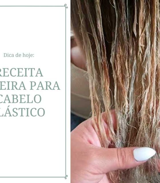 Como recuperar cabelo elástico, emborrachado e poroso: 01 receita caseira!