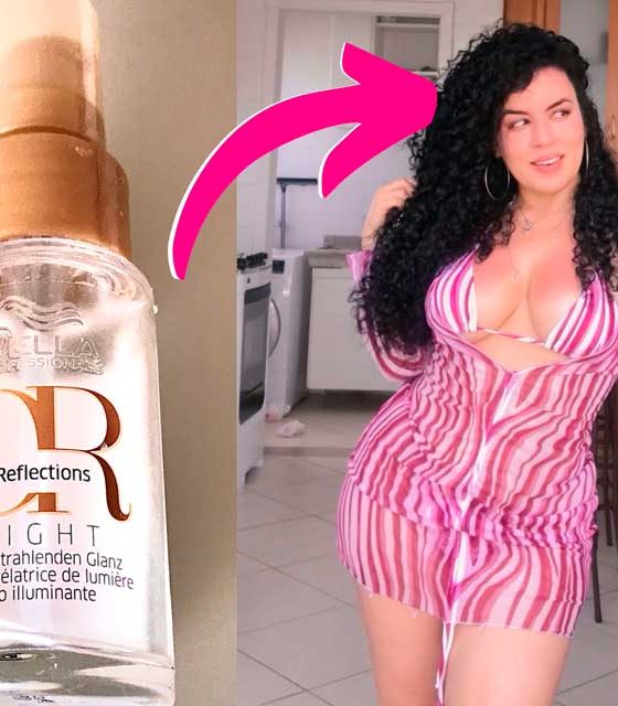 TESTEI O WELLA OIL REFLECTIONS LIGHT NO MEU CABELO CACHEADO: ÓLEO ANTI FRIZZ E PONTAS SECAS SEM PESAR O CABELO?