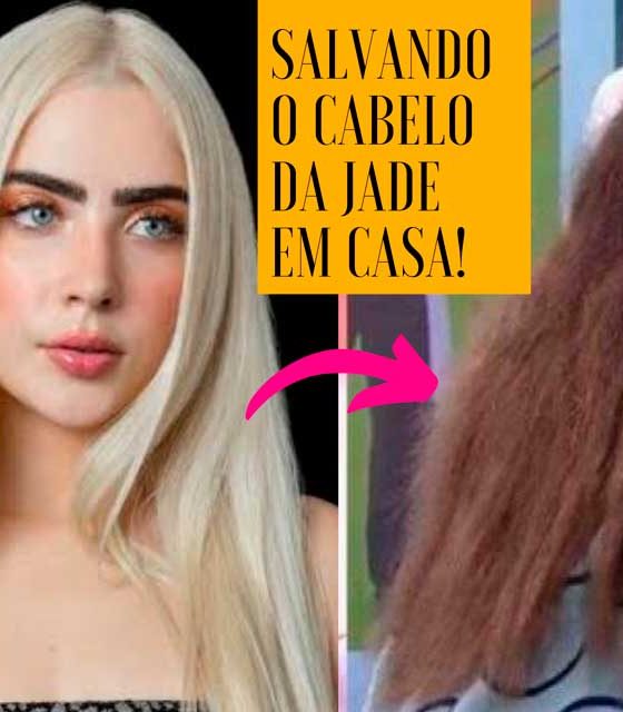 Como eu salvaria o cabelo da Jade Picon em 3 passos: cabelo pós química e ressecado