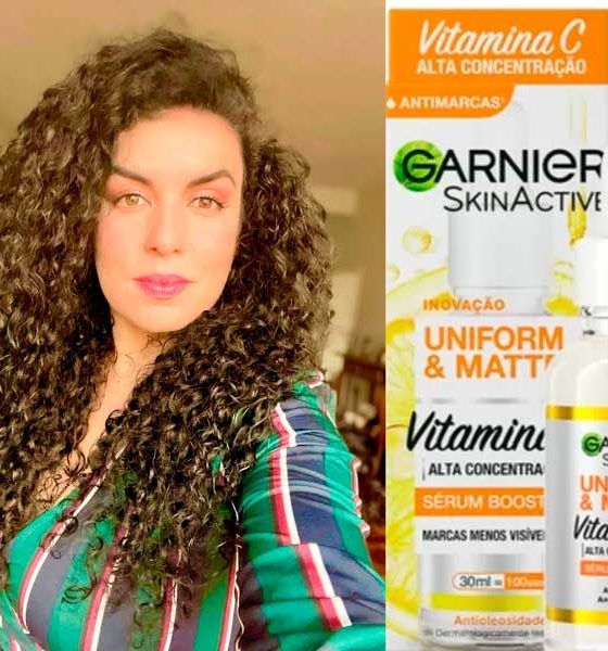 Resenha Sérum Vitamina C Garnier Uniform e Matte: antioleosidade e antimarcas