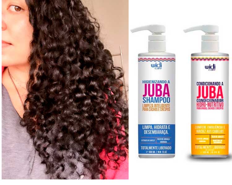Resenha shampoo e condicionador Juba Widi Care