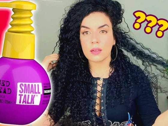 Leave-in TIGI Bed Head Small Talk para engrossar cabelos finos e dar volume: resenha no cabelo cacheado