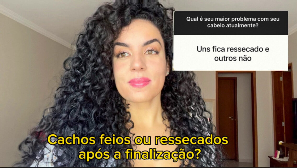 Cachos feios e ressecados após a finalização capilar? 3 possíveis causas