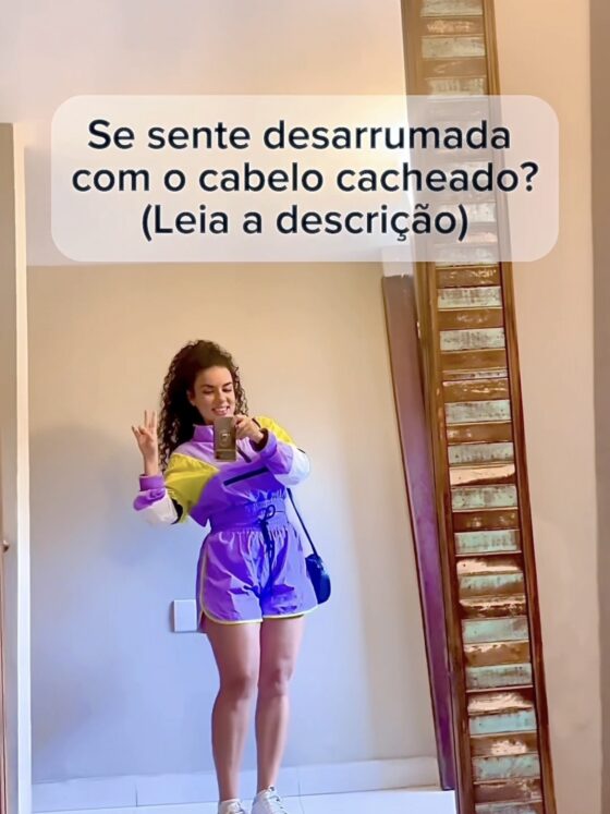 Se sente desarrumada com o cabelo cacheado e por isso faz alisamento capilar? 3 dicas!