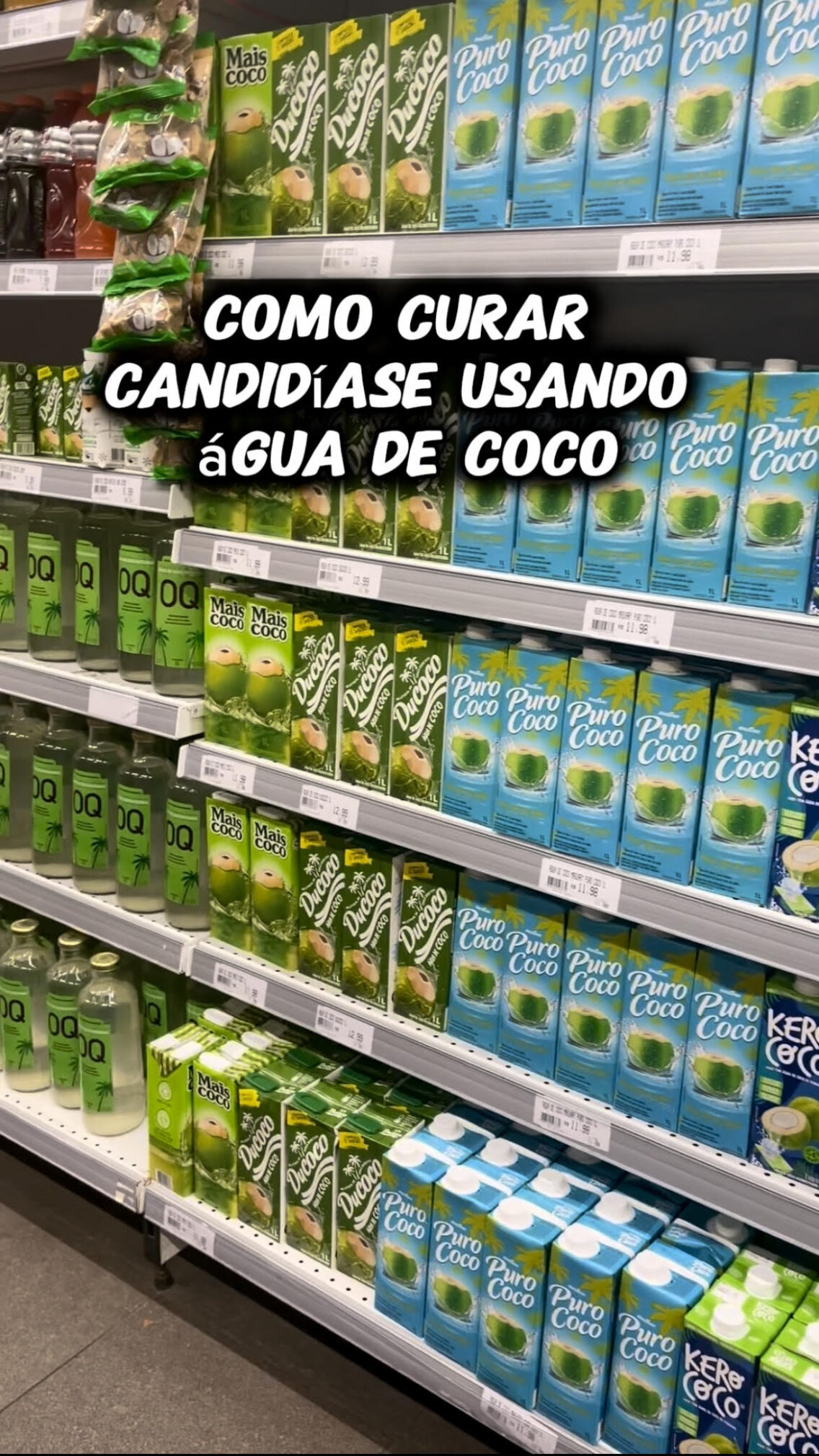 Água de coco cura Candidíase? Receita caseira natural para curar coceira íntima