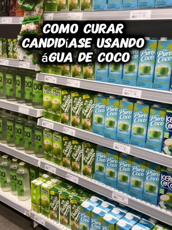 Água de coco cura Candidíase? Receita caseira natural para curar coceira íntima
