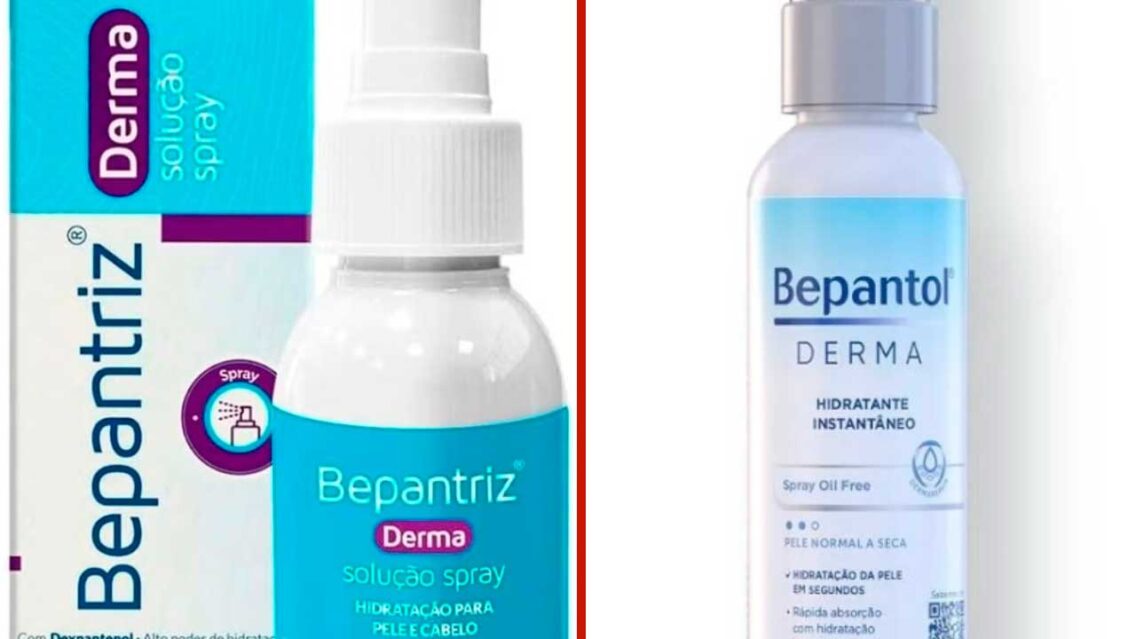 Hidratação de cabelo e pele: Bepantol ou Bepantriz líquido spray?