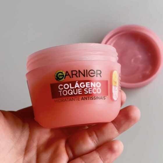 Hidratante Garnier: Resenha Colágeno toque seco antissinais