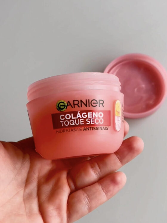 Hidratante Garnier: Resenha Colágeno toque seco antissinais