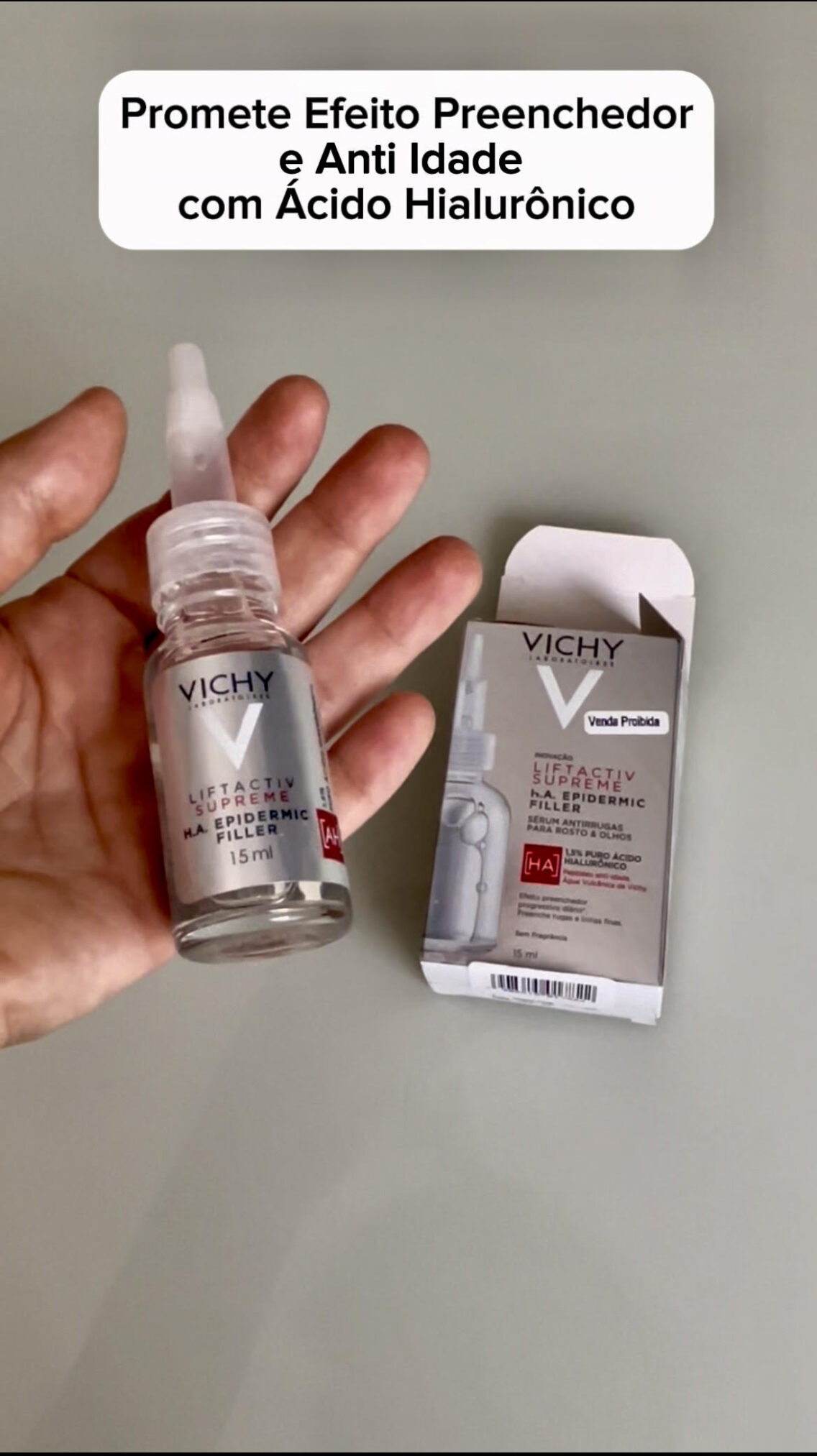 Resenha LiftActiv Vichy com Ácido Hialurônico: Efeito Preenchedor e Anti Rugas: