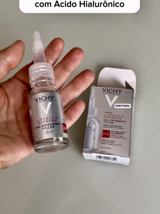 Resenha LiftActiv Vichy com Ácido Hialurônico: Efeito Preenchedor e Anti Rugas: