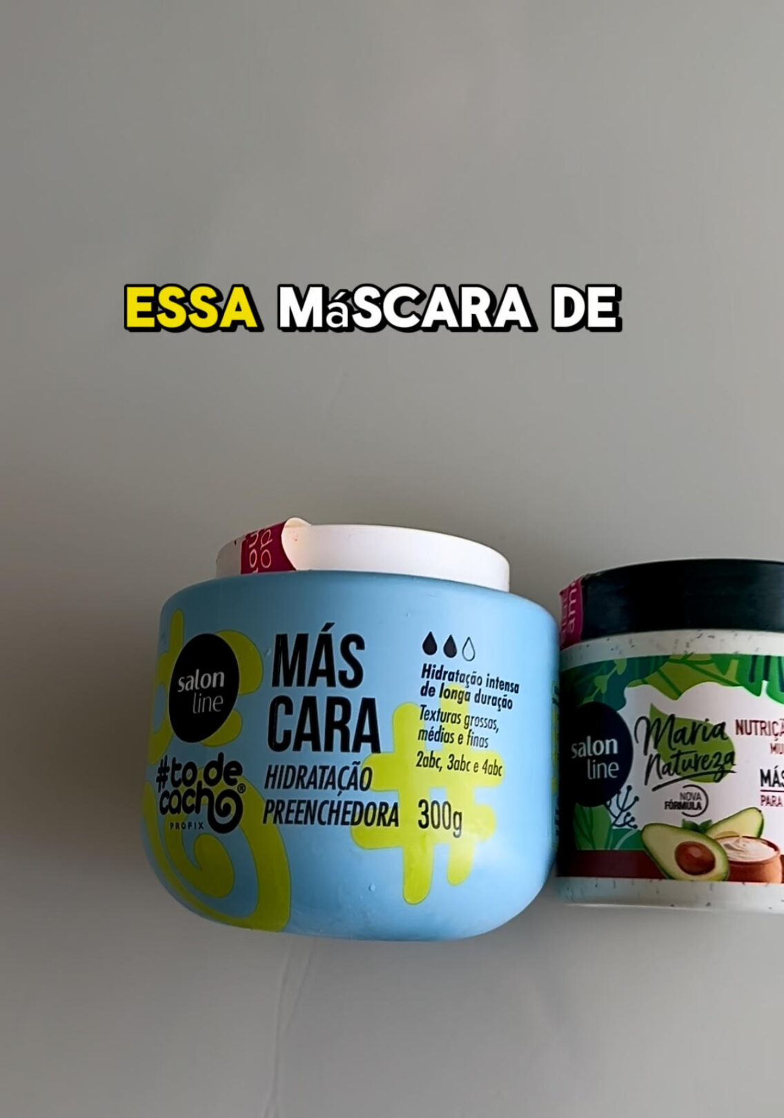 Resenha Salon Line: Máscara Hidratação Preenchedora Tô de Cacho ou Nutrição Maria Natureza?