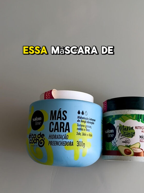 Resenha Salon Line: Máscara Hidratação Preenchedora Tô de Cacho ou Nutrição Maria Natureza?